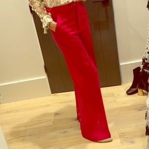 Philip Lim size 0 hot pink wool pants